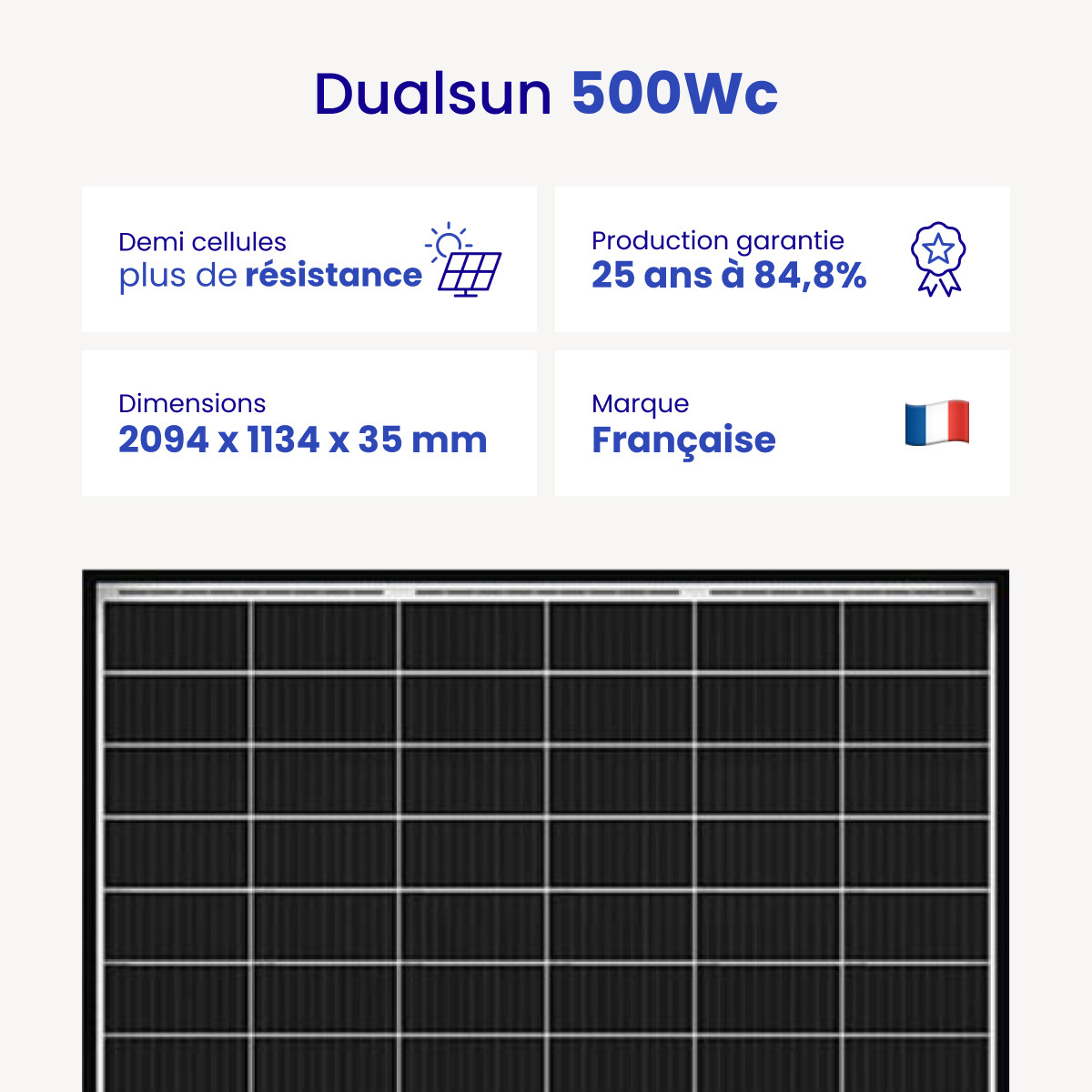 Kit Solaire 6000W Marque française - Micro onduleurs TSUN