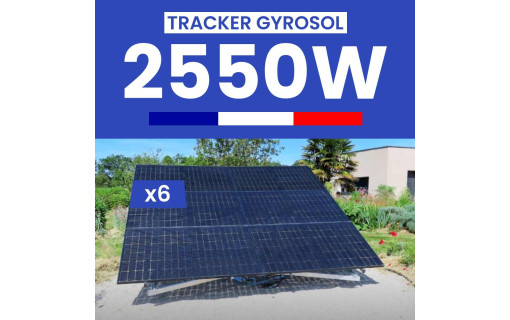 Kit solaire Français 6 panneaux + Gyrosol