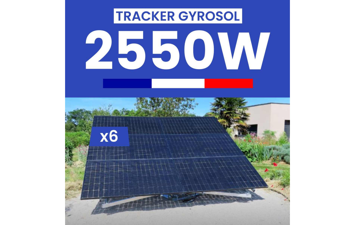 Kit solaire Français 6 panneaux + Gyrosol
