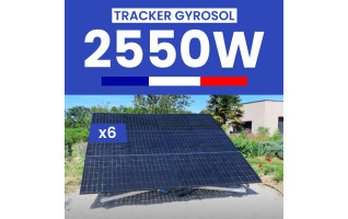 Kit solaire Français 6 panneaux + Gyrosol