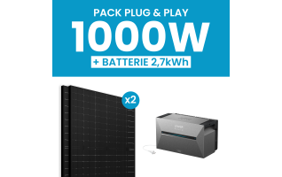 Kit solaire 1000W Ja Solar – Batterie Anker E2700 Pro