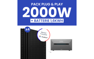 Kit solaire 2000W Dualsun – Batterie Anker E1600AC
