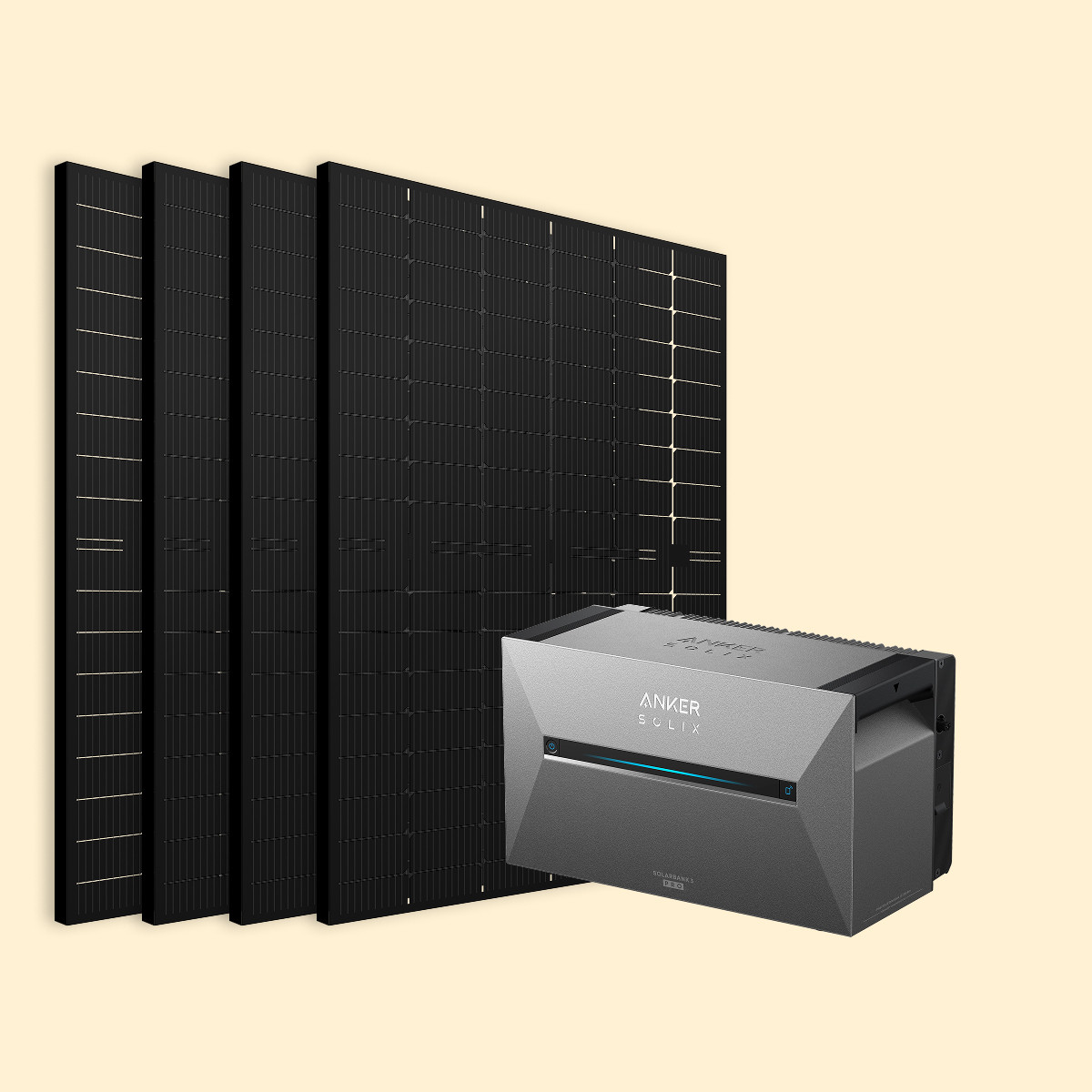 Kit solaire 2080W Amerisolar – Batterie Anker E2700 Pro