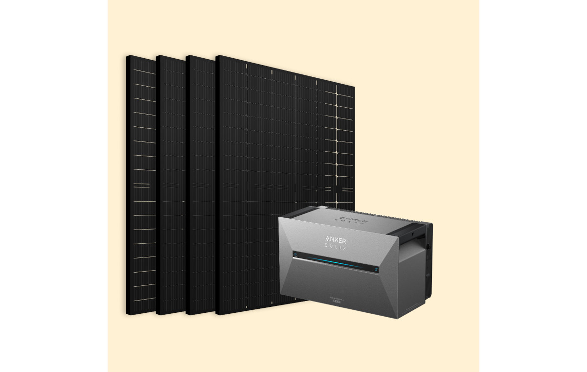 Kit solaire 2080W Amerisolar – Batterie Anker E2700 Pro