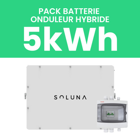 Pack 1 Batterie Pour Onduleur Hybride - 5 kWh