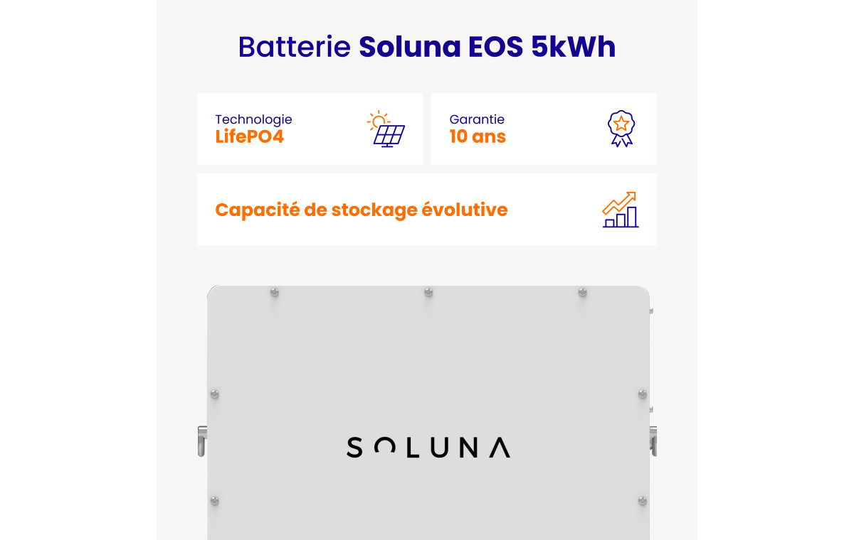 Batterie Soluna 5kWh