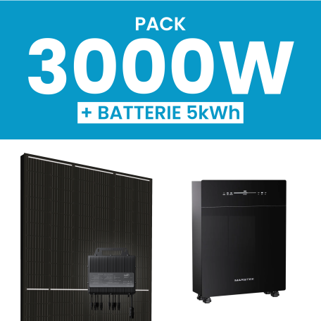 Kit solaire 3000W Ja Solar avec Pack Batterie Marstek 5kWh