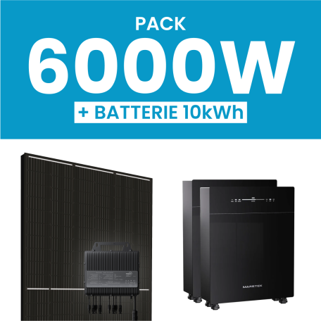Kit solaire 6000W Ja Solar avec Pack Batterie Marstek 10kWh