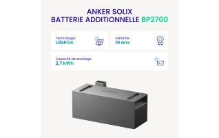 Anker solix batterie additionnelle BP2700