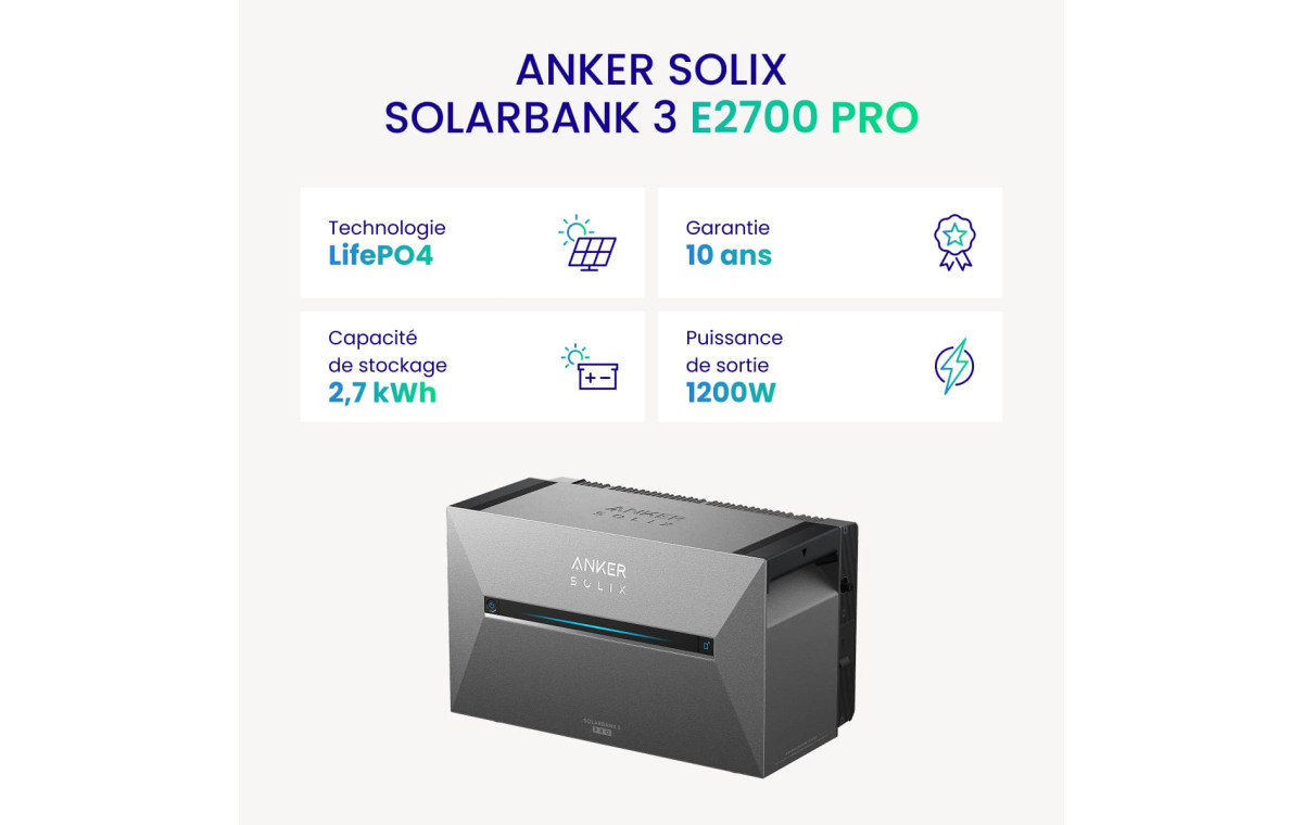 Batterie Anker 2700 PRO