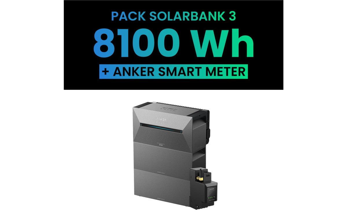 Pack batterie SolarBank 3 + deux Batteries BP2700 + SmartMeter