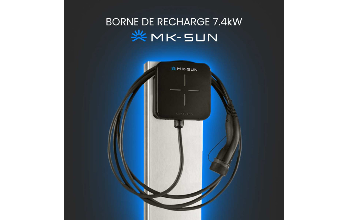 Borne de recharge MKSun by Lektri.co Monophasé