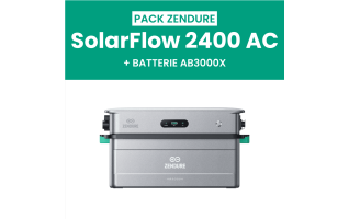 Pack Zendure SolarFlow 2400 AC + 1 Batterie AB3000X