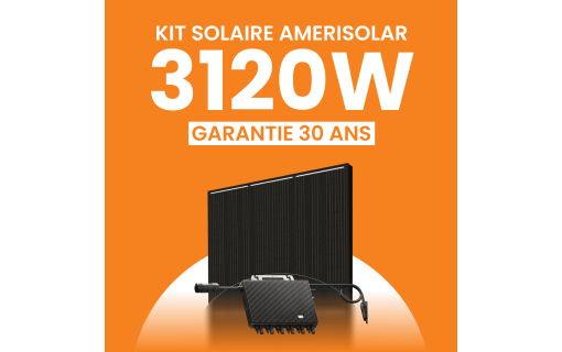 Kit Solaire 3120W Meilleur Prix - Micro onduleurs TSUN