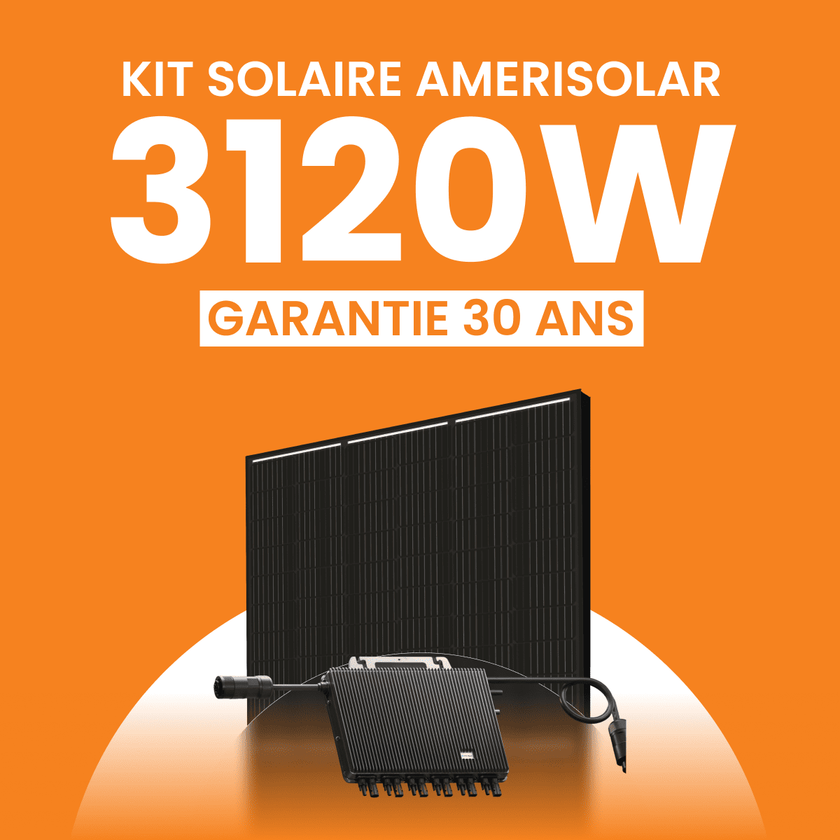 Kit Solaire 3120W Meilleur Prix - Micro onduleurs TSUN