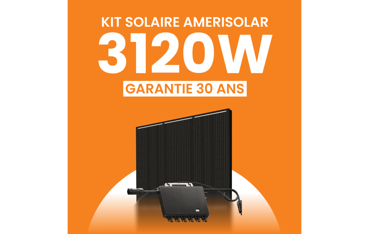 Kit Solaire 3120W Meilleur Prix - Micro onduleurs TSUN