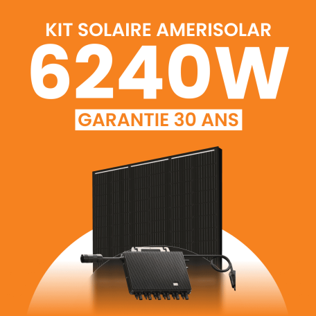 Kit Solaire 6240W Meilleur Prix - Micro onduleurs TSUN