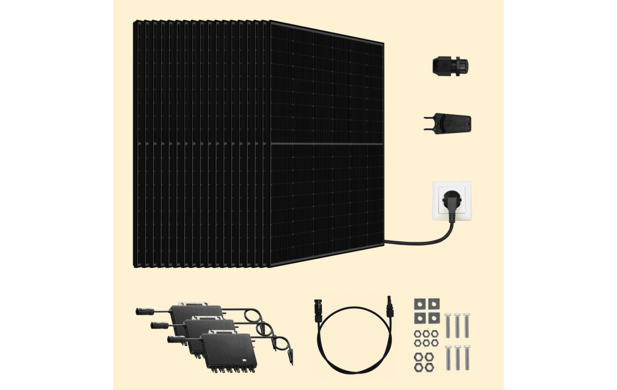 Kit Solaire 9360W Meilleur Prix - Micro onduleurs TSUN