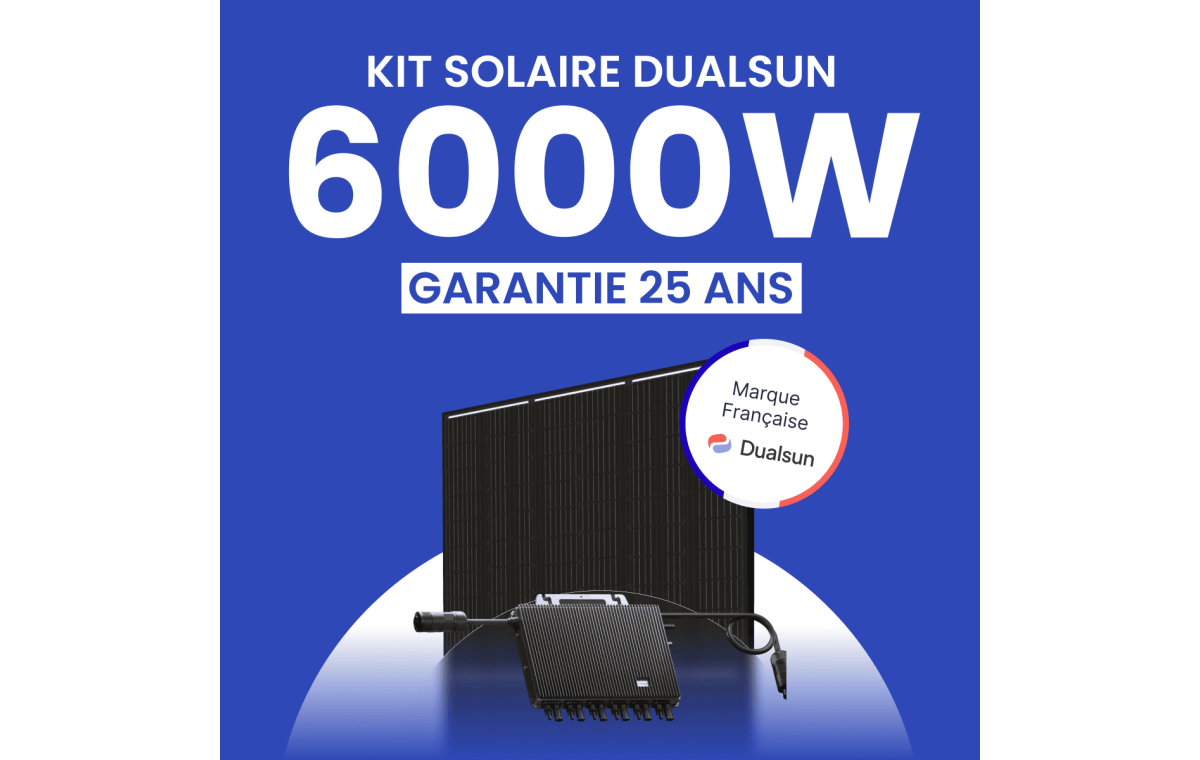 Kit Solaire 6000W Marque française - Micro onduleurs TSUN