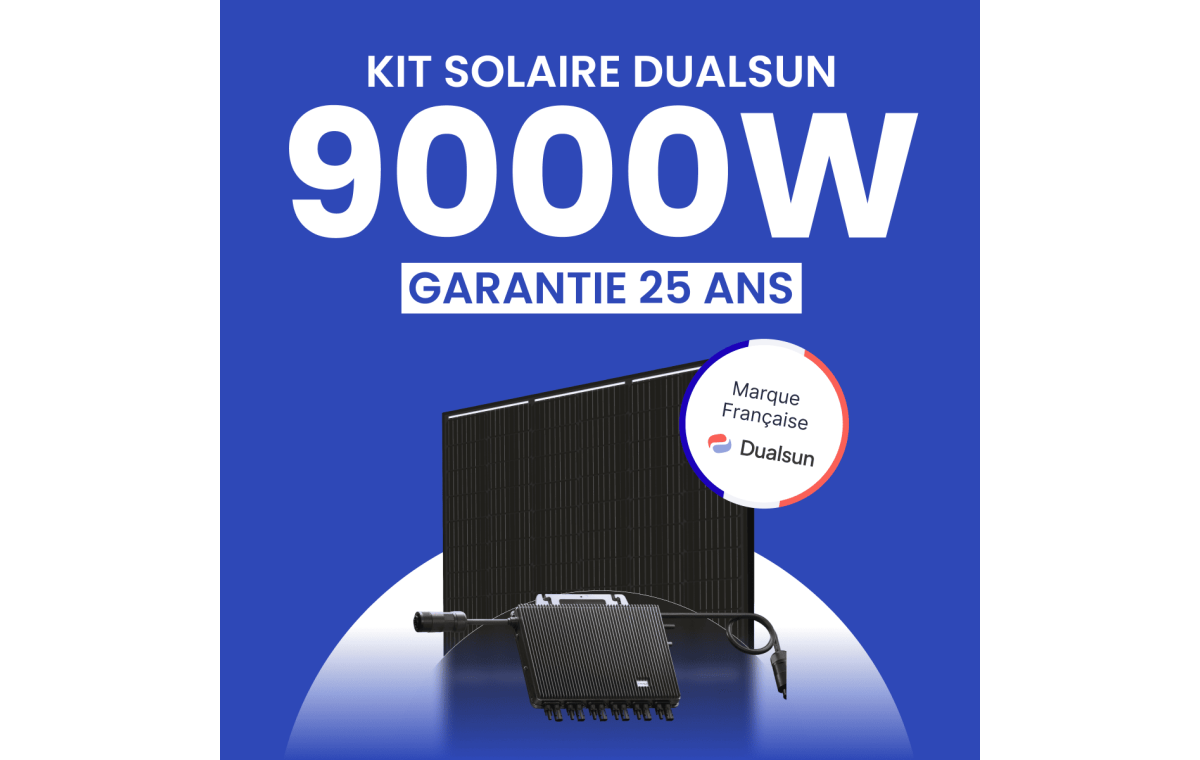 Kit Solaire 9000Wc Marque française - Micro onduleurs TSUN