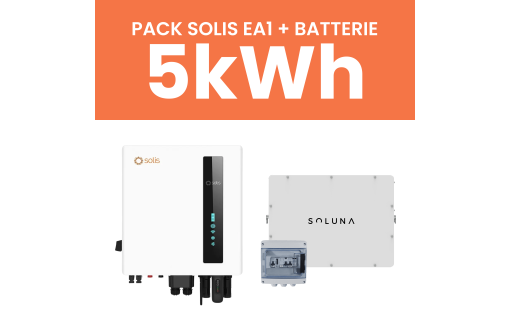 Pack Solis EA1 + Batterie Soluna 5 kWh