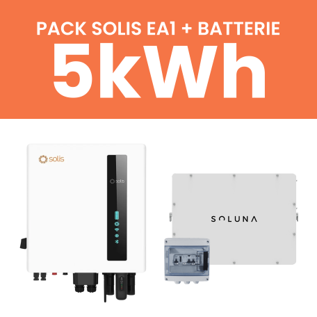 Pack Solis EA1 + Batterie Soluna 5 kWh