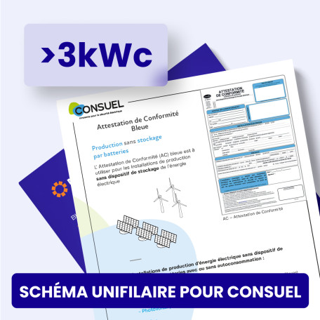 Forfait administratif Schéma unifilaire