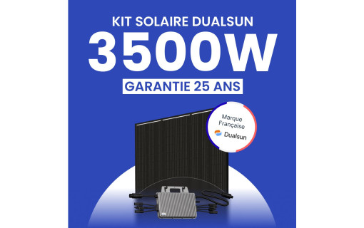 Kit solaire 3500W DualSun – Micro-onduleurs TSUN