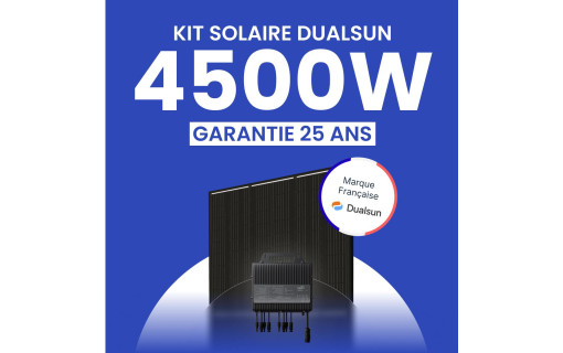 Kit solaire 4500W DualSun – Micro-onduleurs TSUN