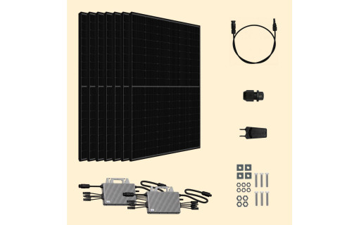 Kit solaire 3500W JA Solar – Micro-onduleurs TSUN