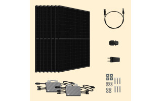 Kit solaire 3500W JA Solar – Micro-onduleurs TSUN