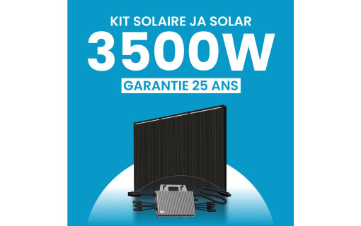 Kit solaire 3500W JA Solar – Micro-onduleurs TSUN