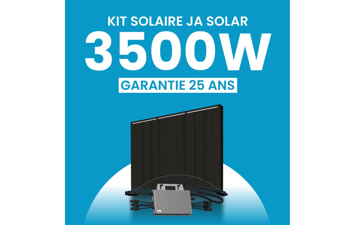 Kit solaire 3500W JA Solar – Micro-onduleurs TSUN