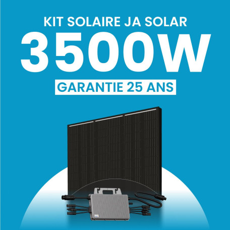 Kit solaire 3500W JA Solar – Micro-onduleurs TSUN