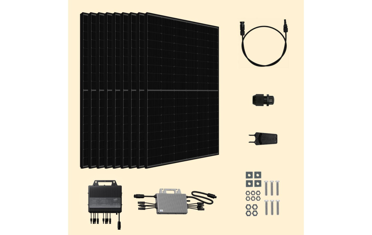 Kit solaire 4500W JA Solar – Micro-onduleurs TSUN