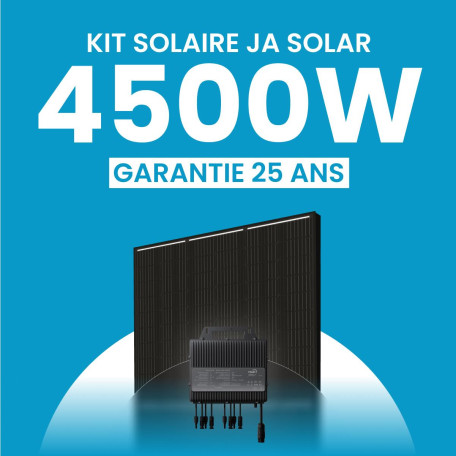 Kit solaire 4500W JA Solar – Micro-onduleurs TSUN