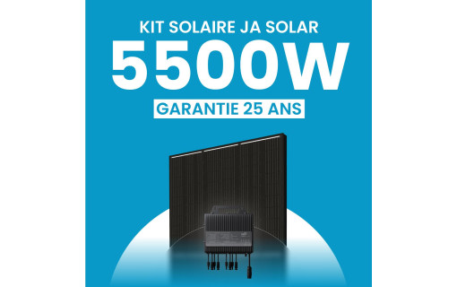 Kit solaire 5500W JA Solar – Micro-onduleurs TSUN