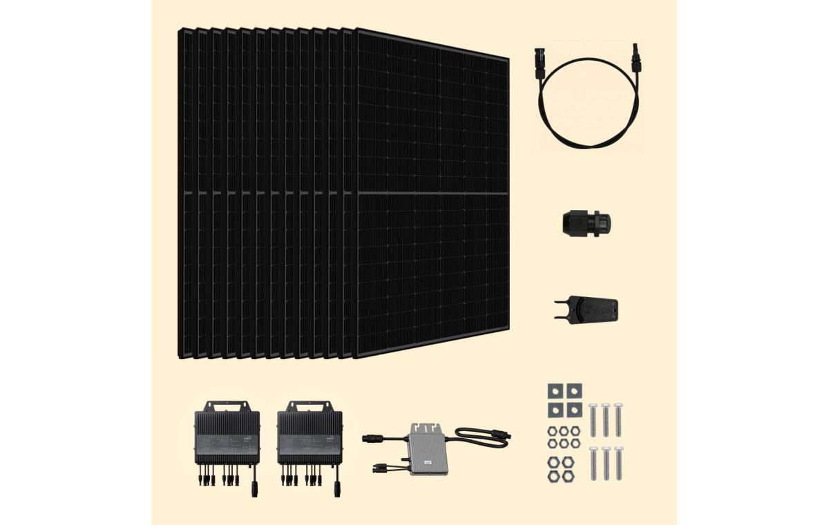 Kit solaire 6500W JA Solar – Micro-onduleurs TSUN