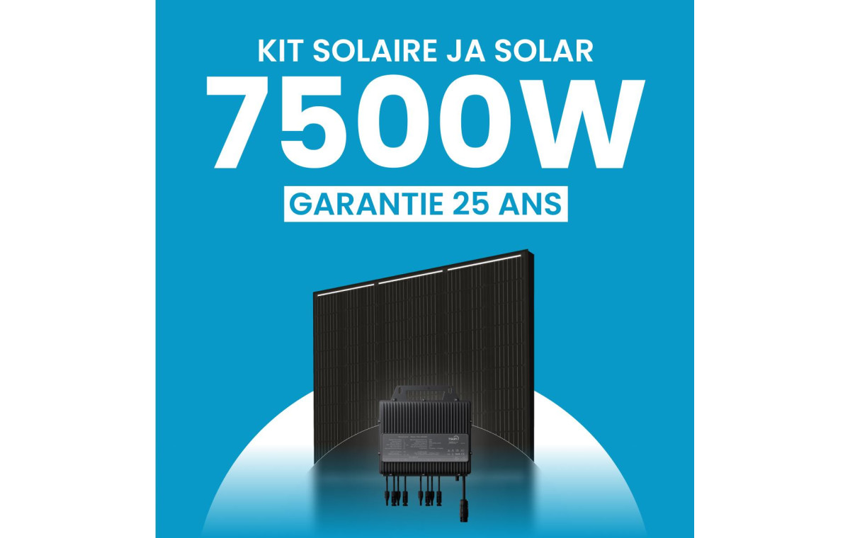 Kit solaire 7500W JA Solar – Micro-onduleurs TSUN