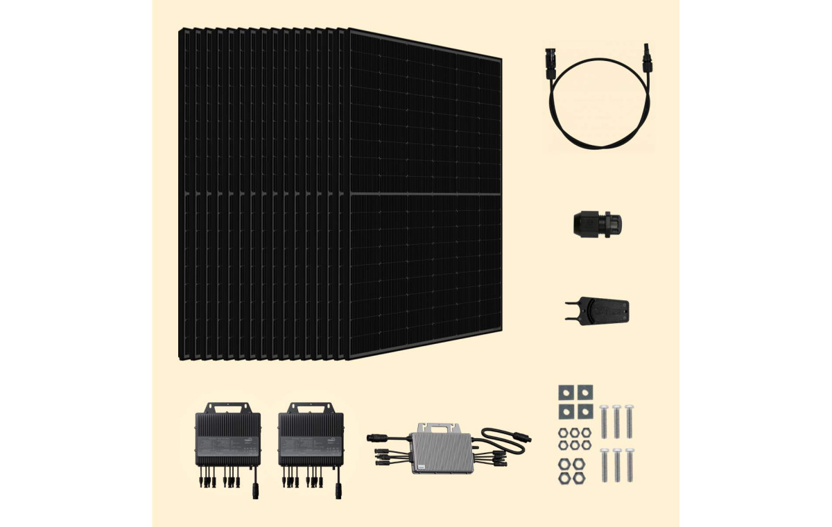 Kit solaire 8000W JA Solar – Micro-onduleurs TSUN
