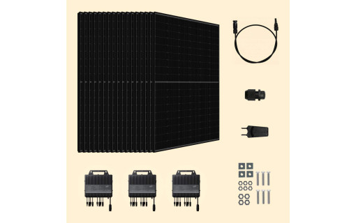 Kit solaire 8500W JA Solar – Micro-onduleurs TSUN