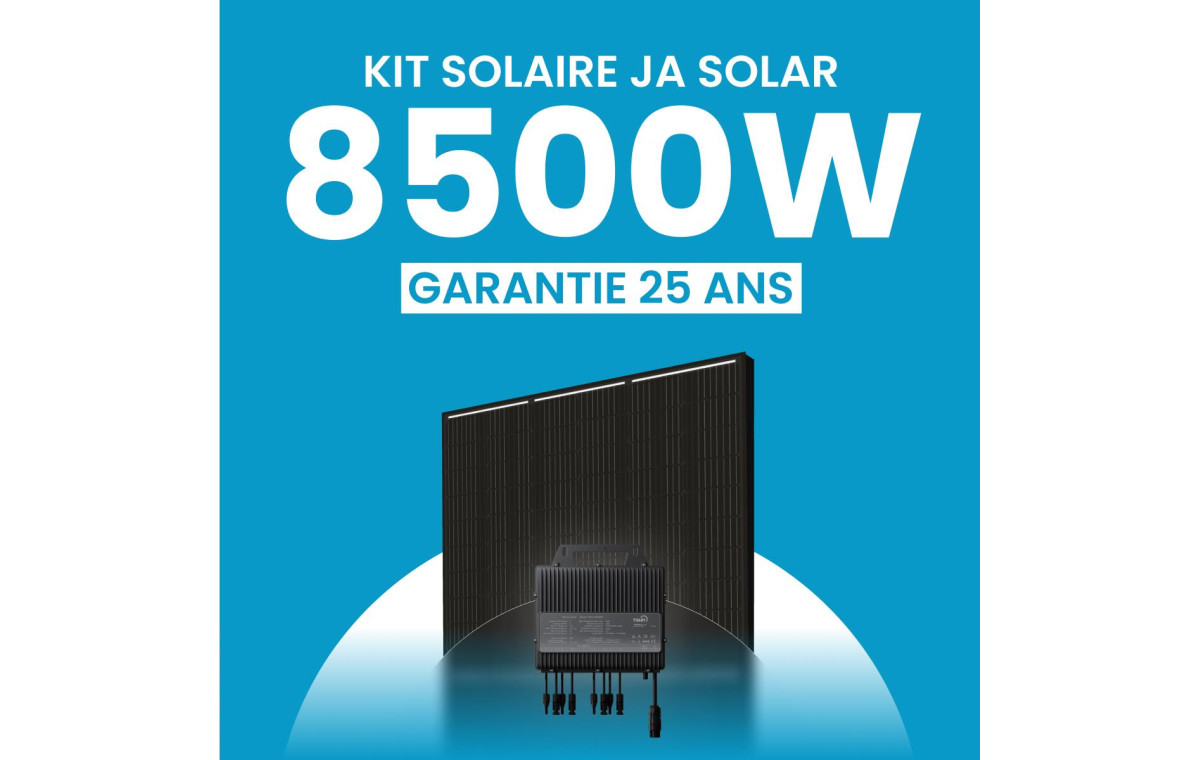 Kit solaire 8500W JA Solar – Micro-onduleurs TSUN