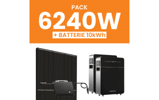 Kit solaire 6240W Amerisolar avec Pack Batterie Marstek 10kWh