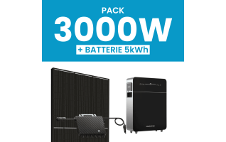 Kit solaire 3000W Ja Solar avec Pack Batterie Marstek 5kWh