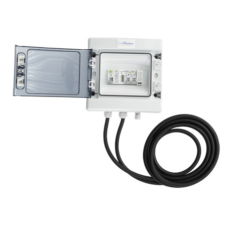 coffret de protection AC monophasé 3kW face