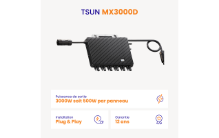 Micro-onduleur TSUN MX3000D