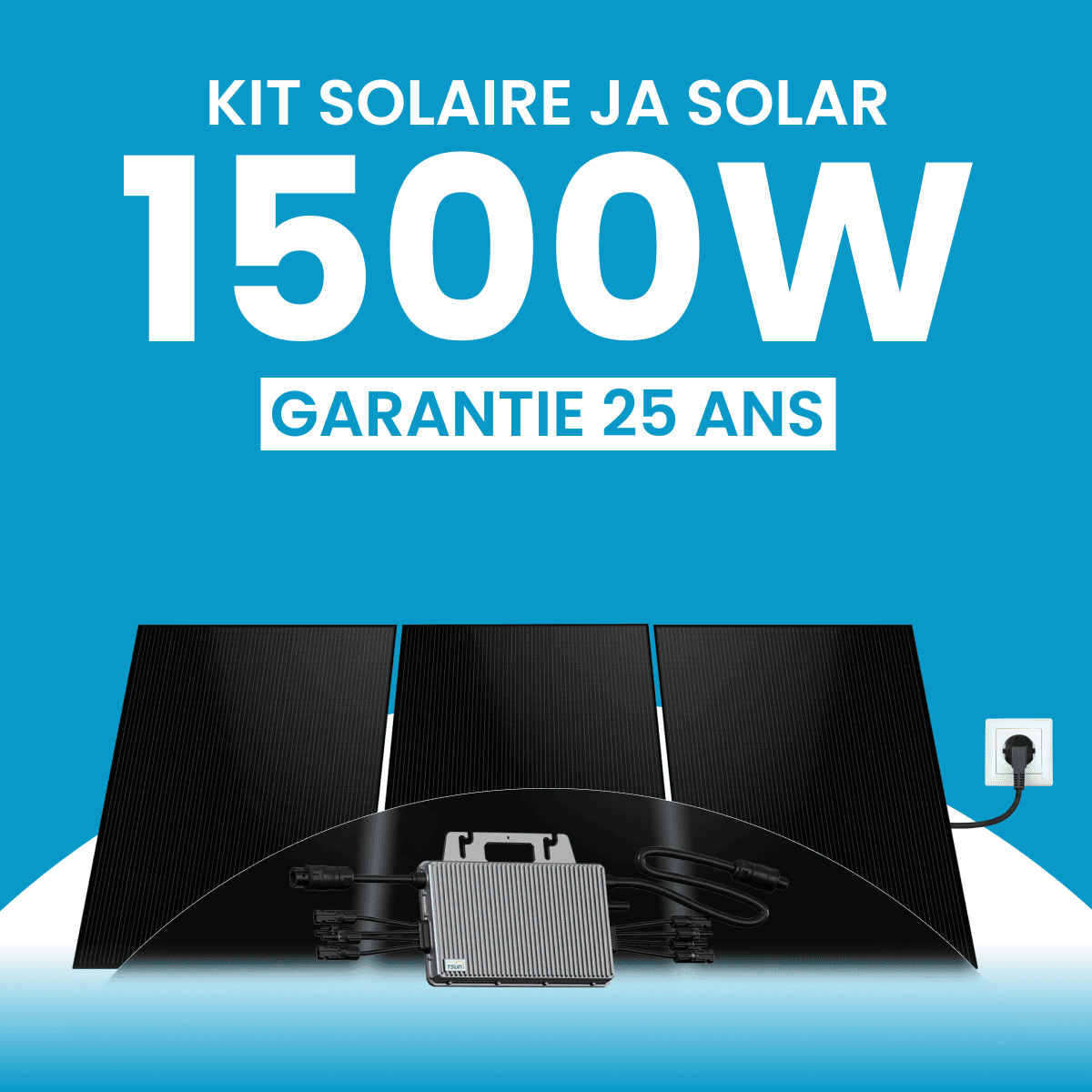 Kit Solaire Plug and Play 1500W Ja Solar