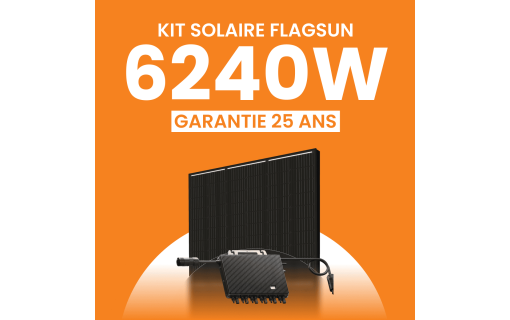 Kit Solaire 6240W Meilleur Prix - Micro onduleurs TSUN