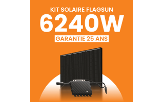 Kit Solaire 6240W Meilleur Prix - Micro onduleurs TSUN