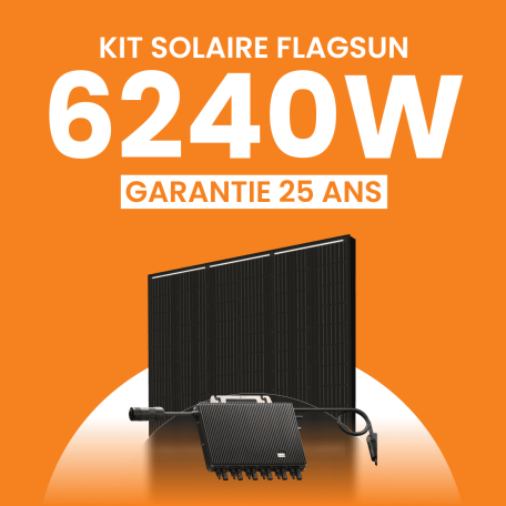 Kit Solaire 6240W Meilleur Prix - Micro onduleurs TSUN